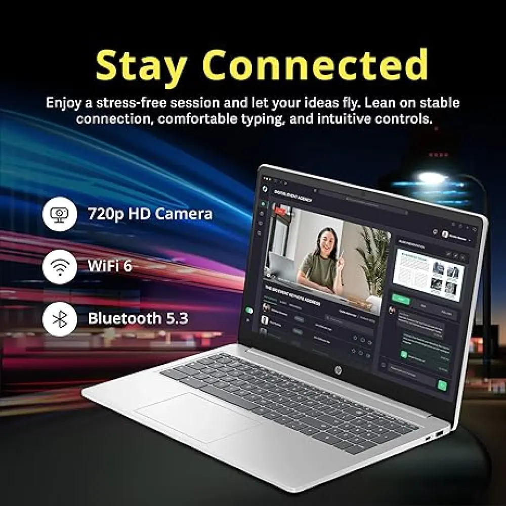 HP 15.6" HD Chromebook Laptop thumbnail